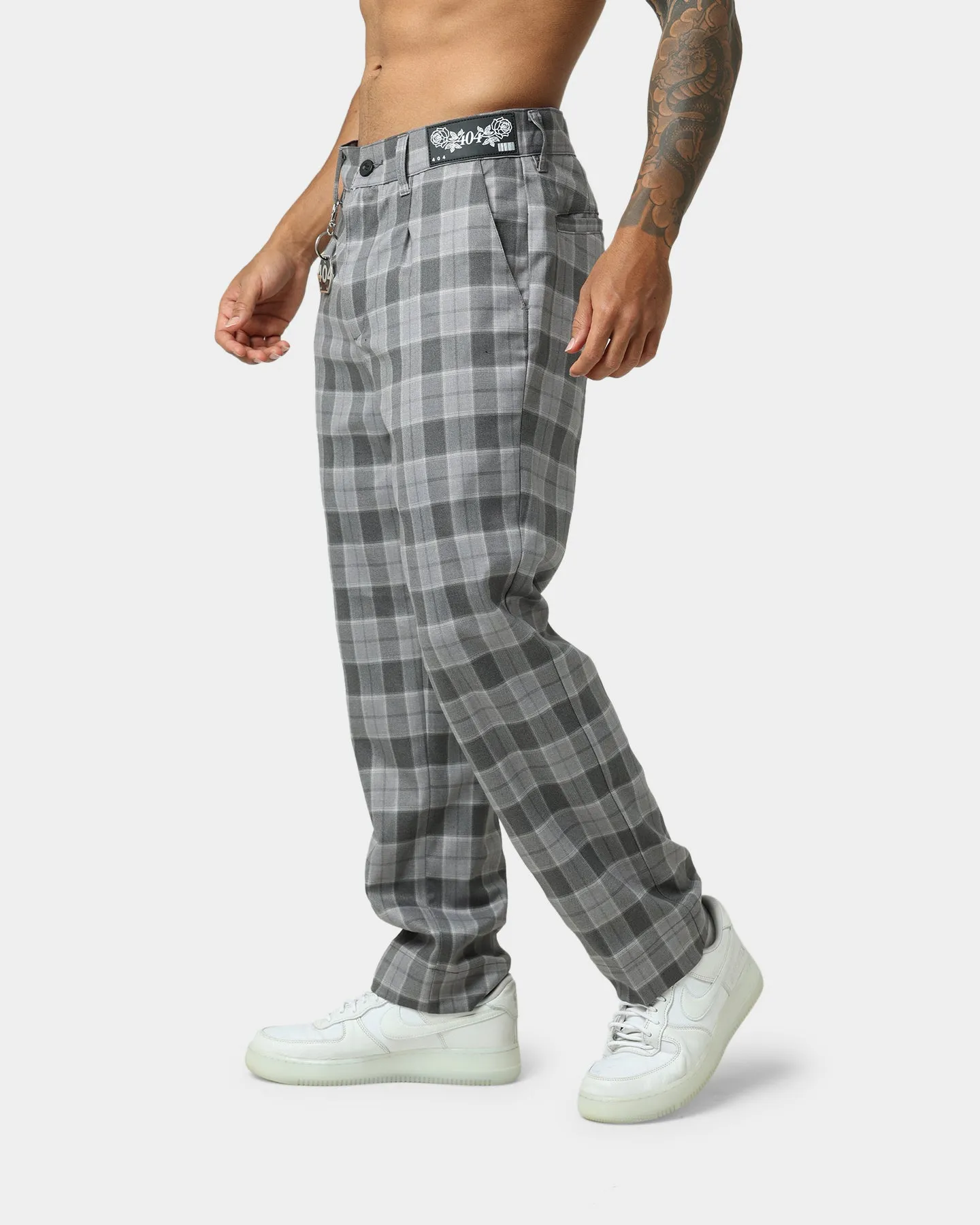 404 Heritage Trousers Off Ash Plaid