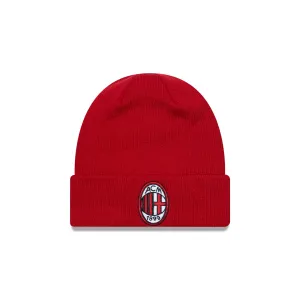 AC Milan Red Cuff Knit Beanie Hat