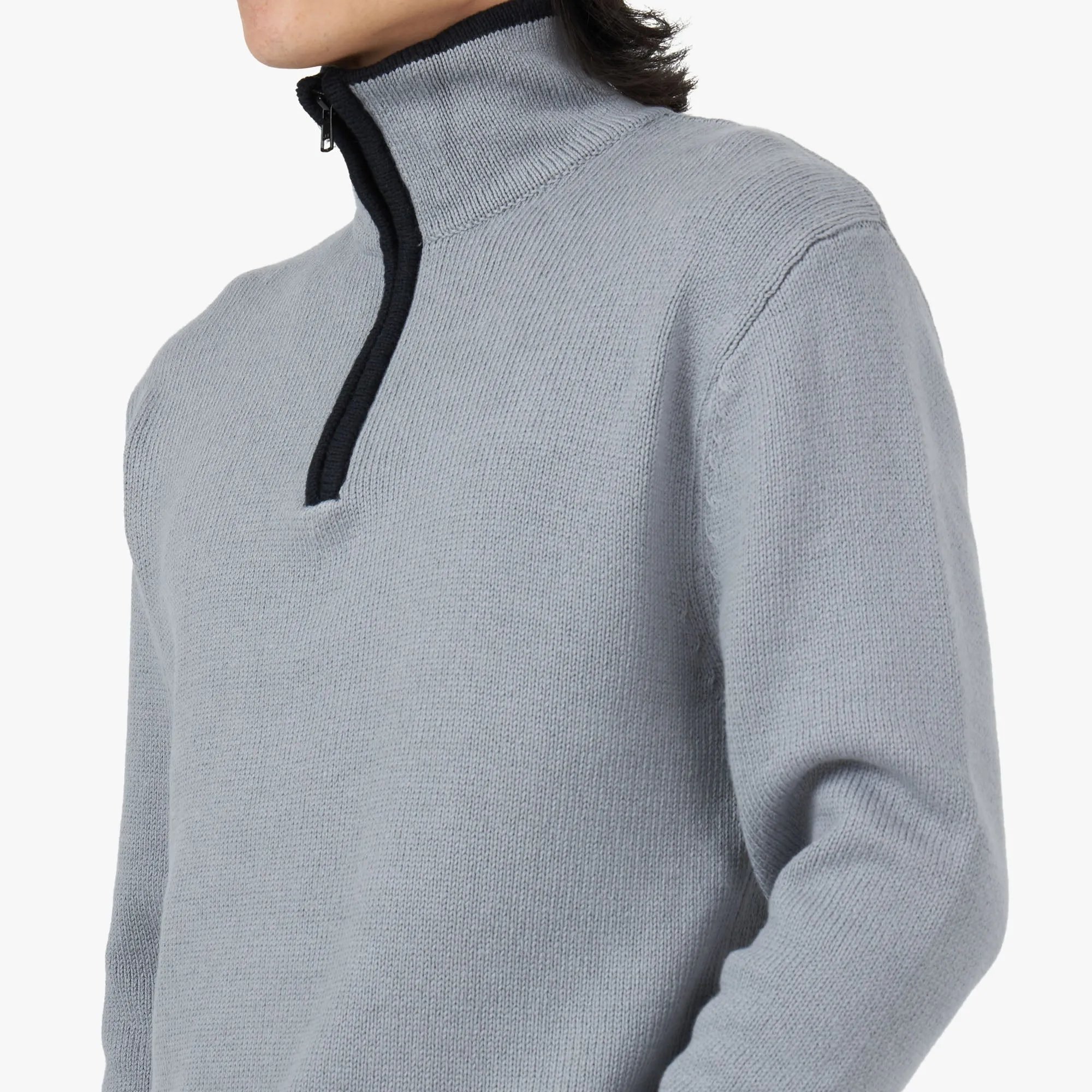 Adsum Funnel Neck Sweater / Stone