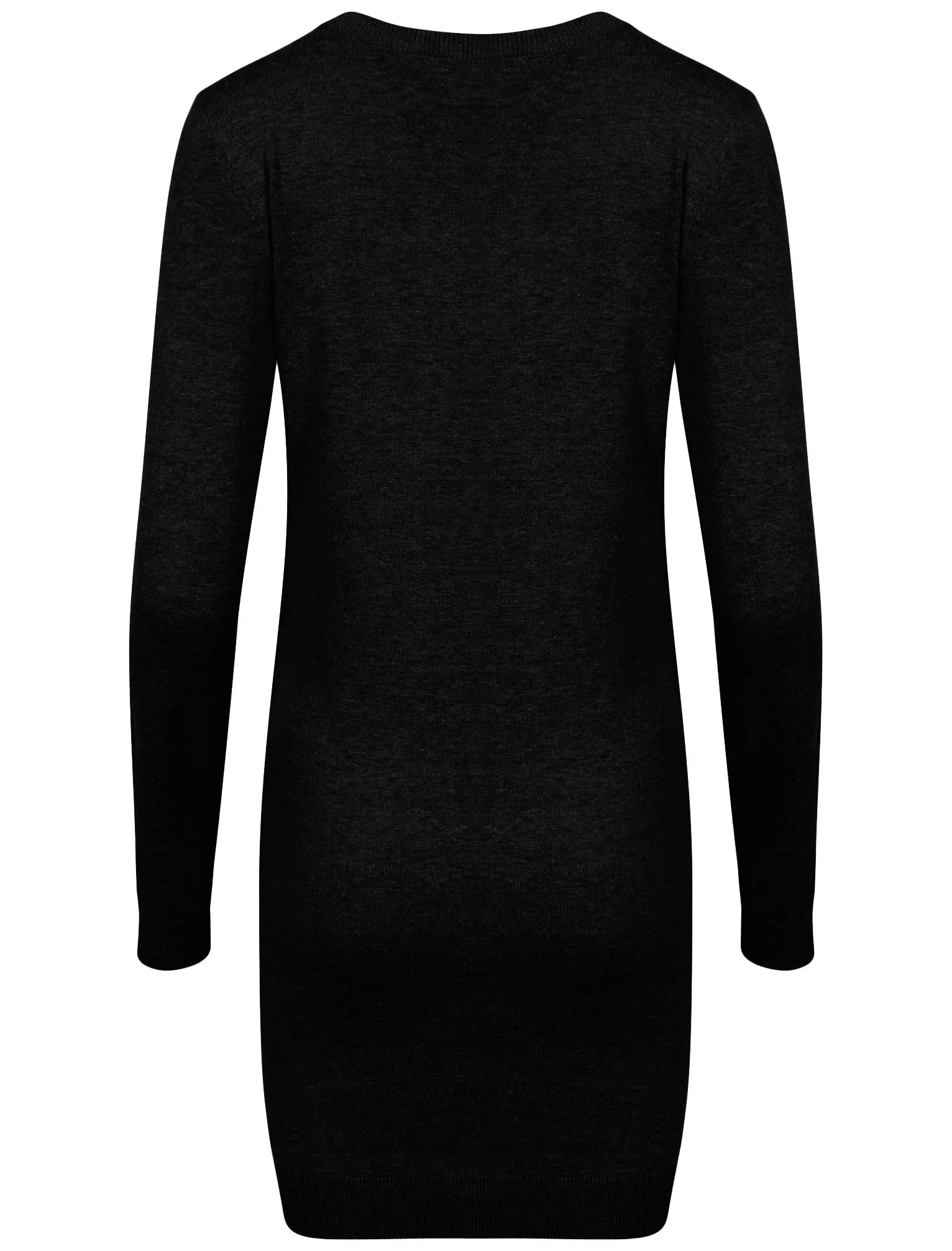 Amara Reya Laura black jumper dress