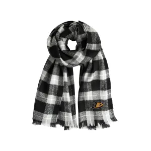 Anaheim Ducks Plaid Blanket Scarf