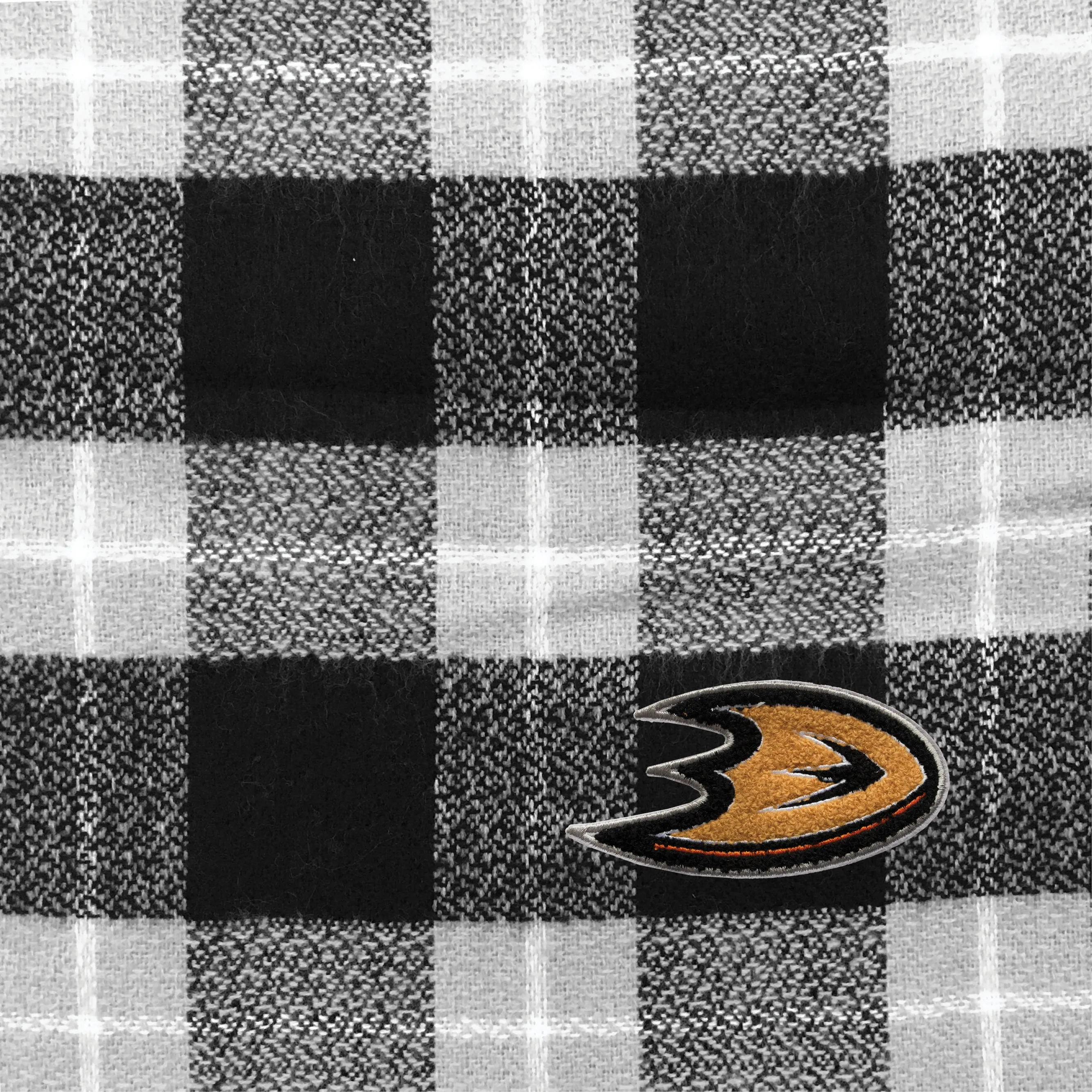 Anaheim Ducks Plaid Blanket Scarf