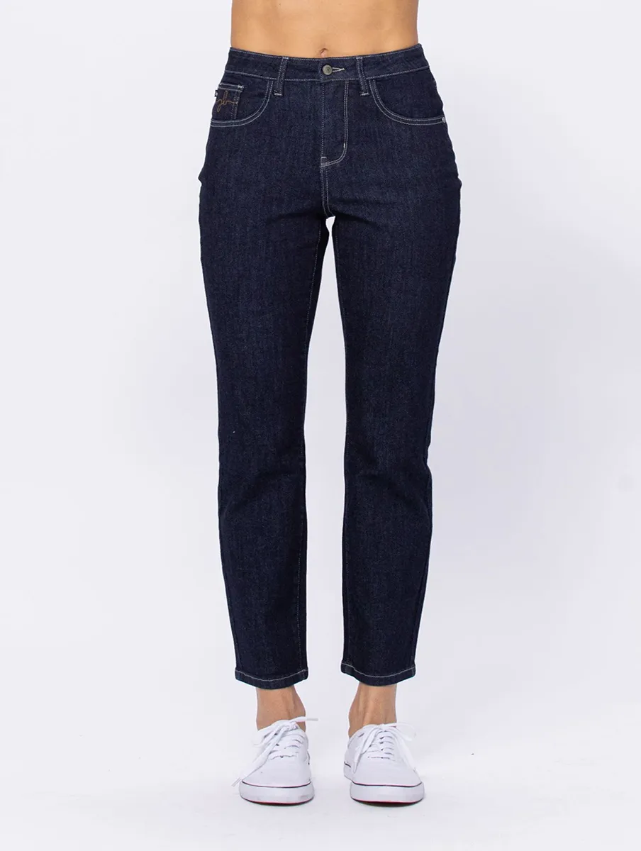 Ashlyn High-Rise Mom Jean by Judy Blue