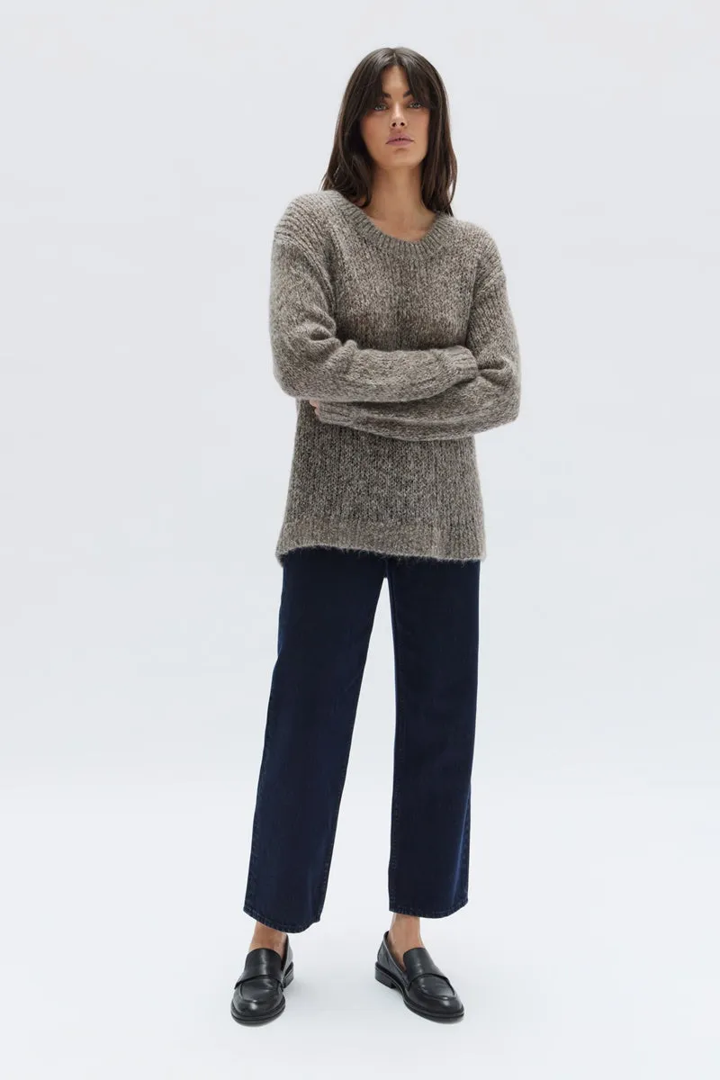 Assembly Label - Elise Knit - Clove Marle