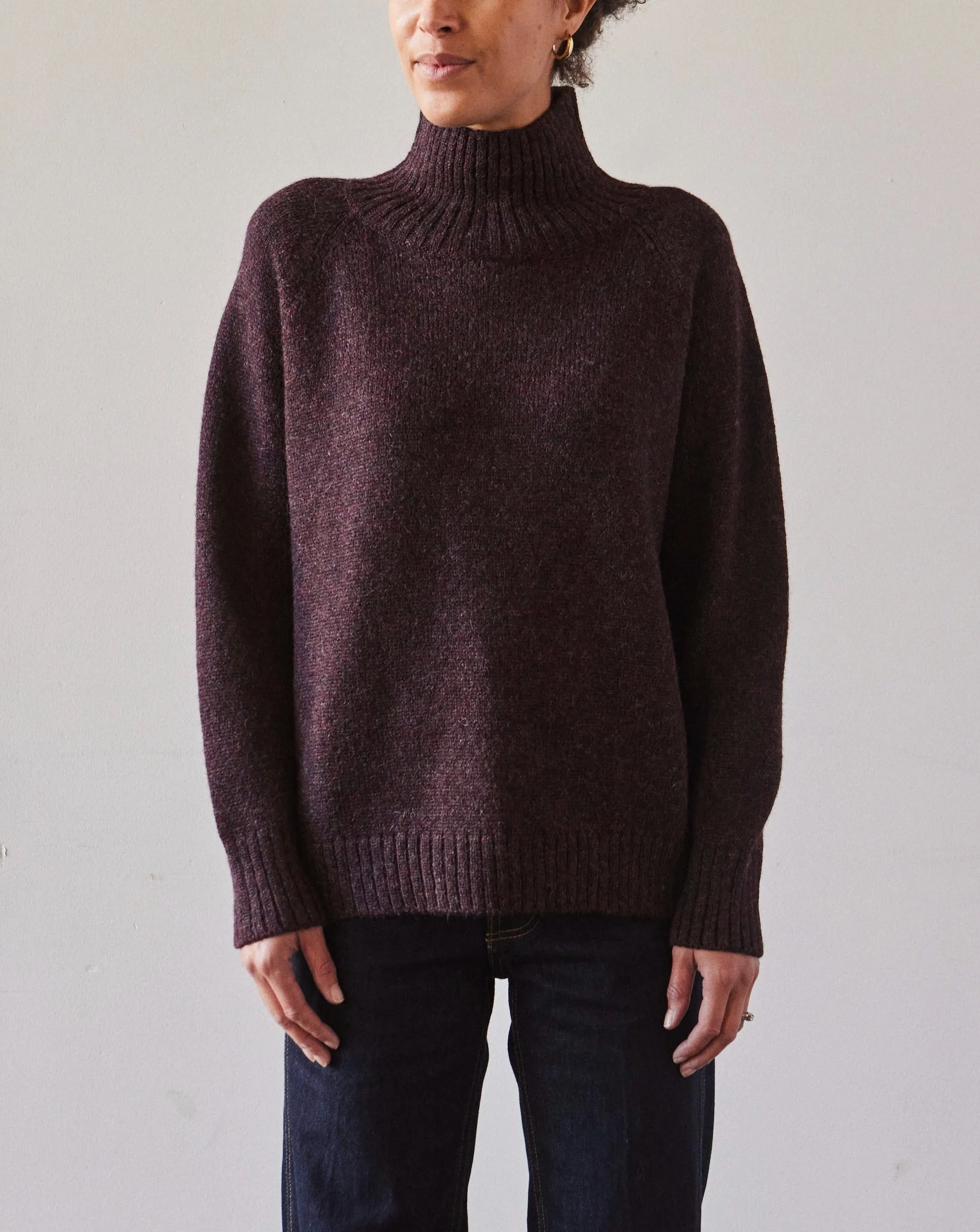 Atelier Delphine Vasilisa Sweater, Aubergine