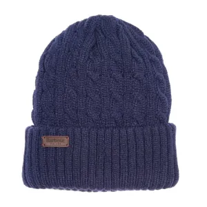 Barbour Balfron Knit Beanie - Navy