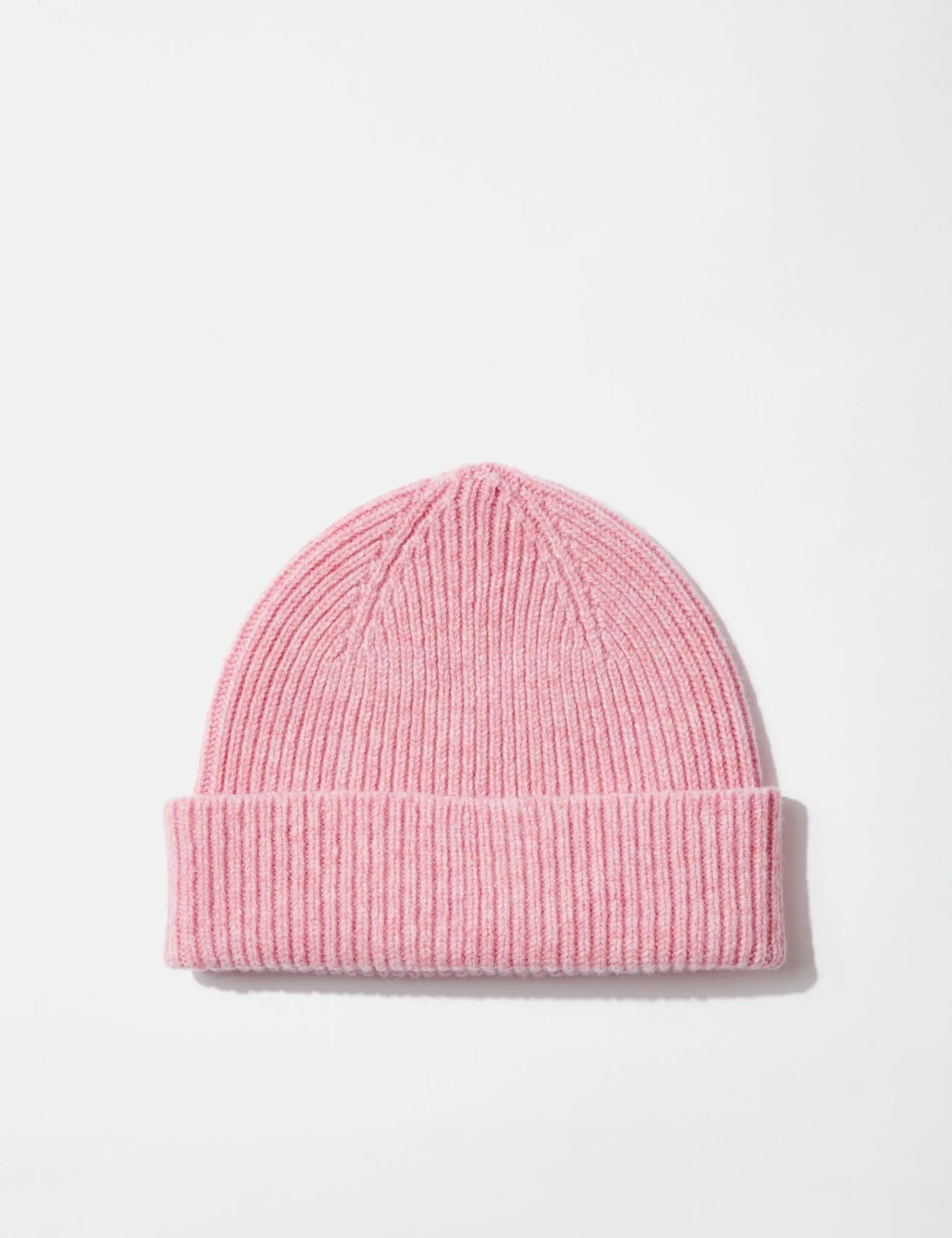 Bhode Hawick Short Beanie (Lambswool) - Pink