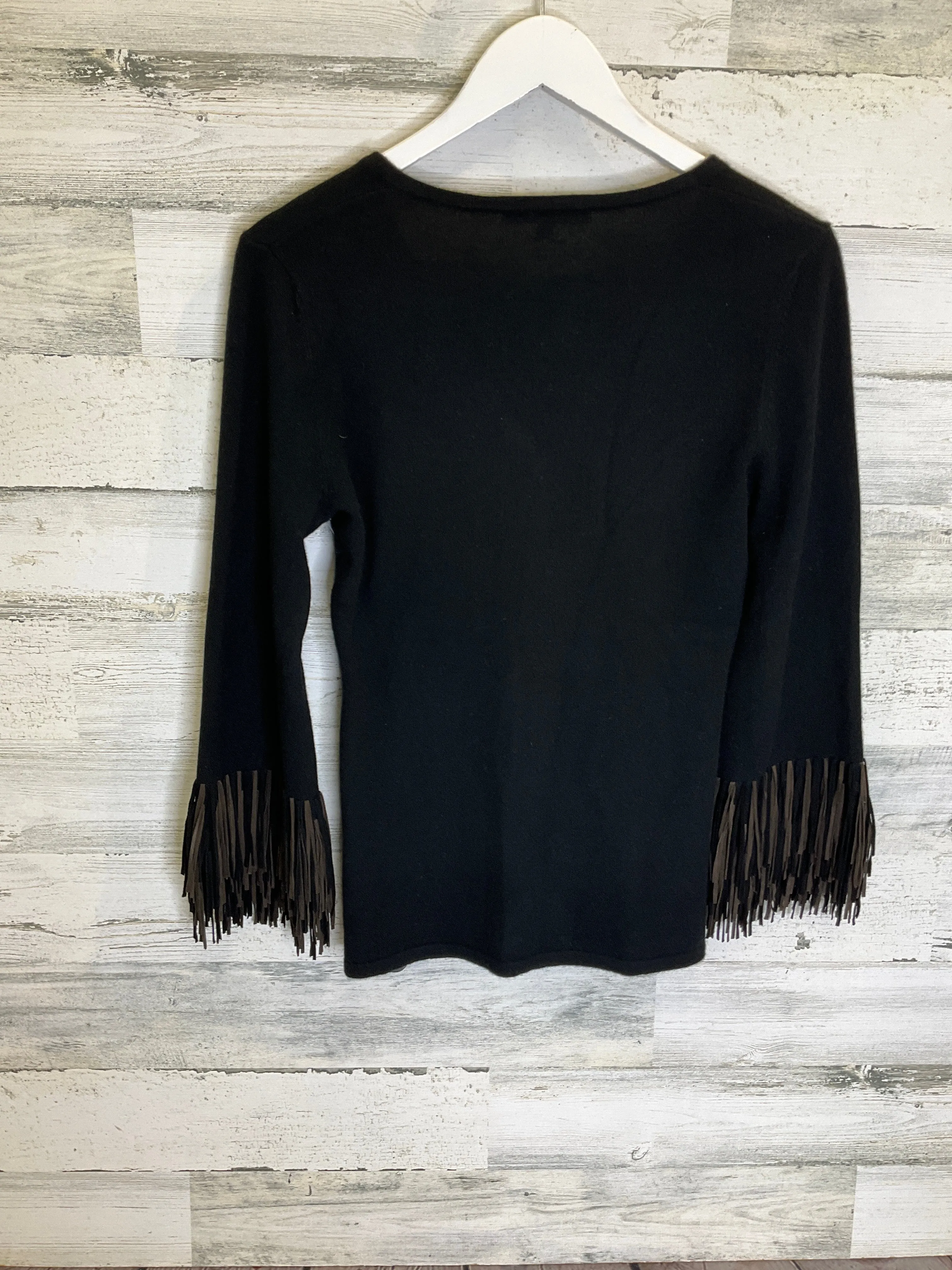 Black Sweater Cashmere Neiman Marcus, Size M