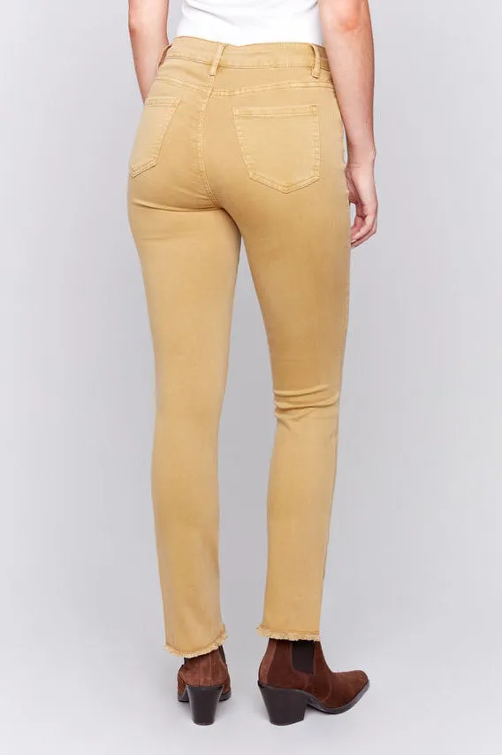 Bootcut Twill Pants - Amber