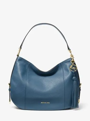 Brooke Large Pebbled Leather Shoulder Bag