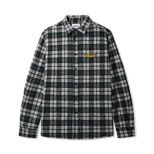 Butter Goods - Caterpillar Flannel Shirt (Navy/Forest)