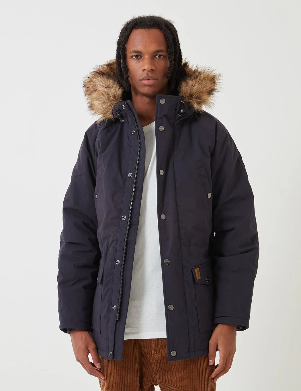 Carhartt-WIP Trapper Parka - Navy/Black