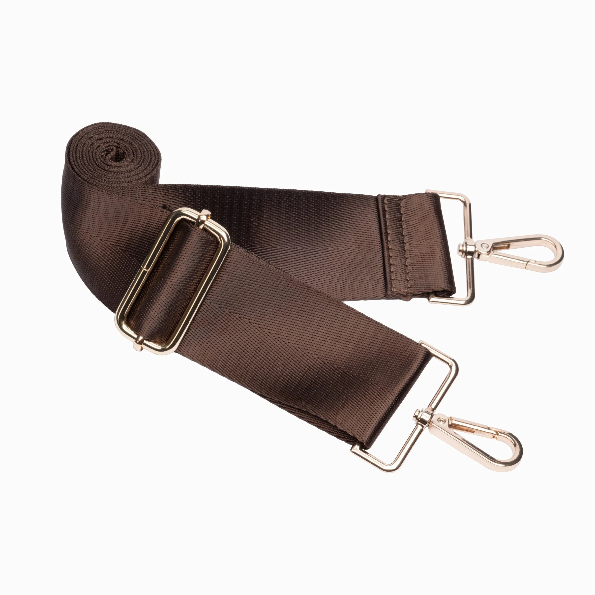 Chocolate Brown Shiny HydroBag® with Matching Solid Strap