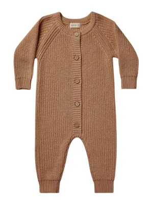 Chunky Knit Jumpsuit, Cinnamon