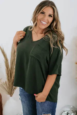 Daytime Lightweight Top, Olive