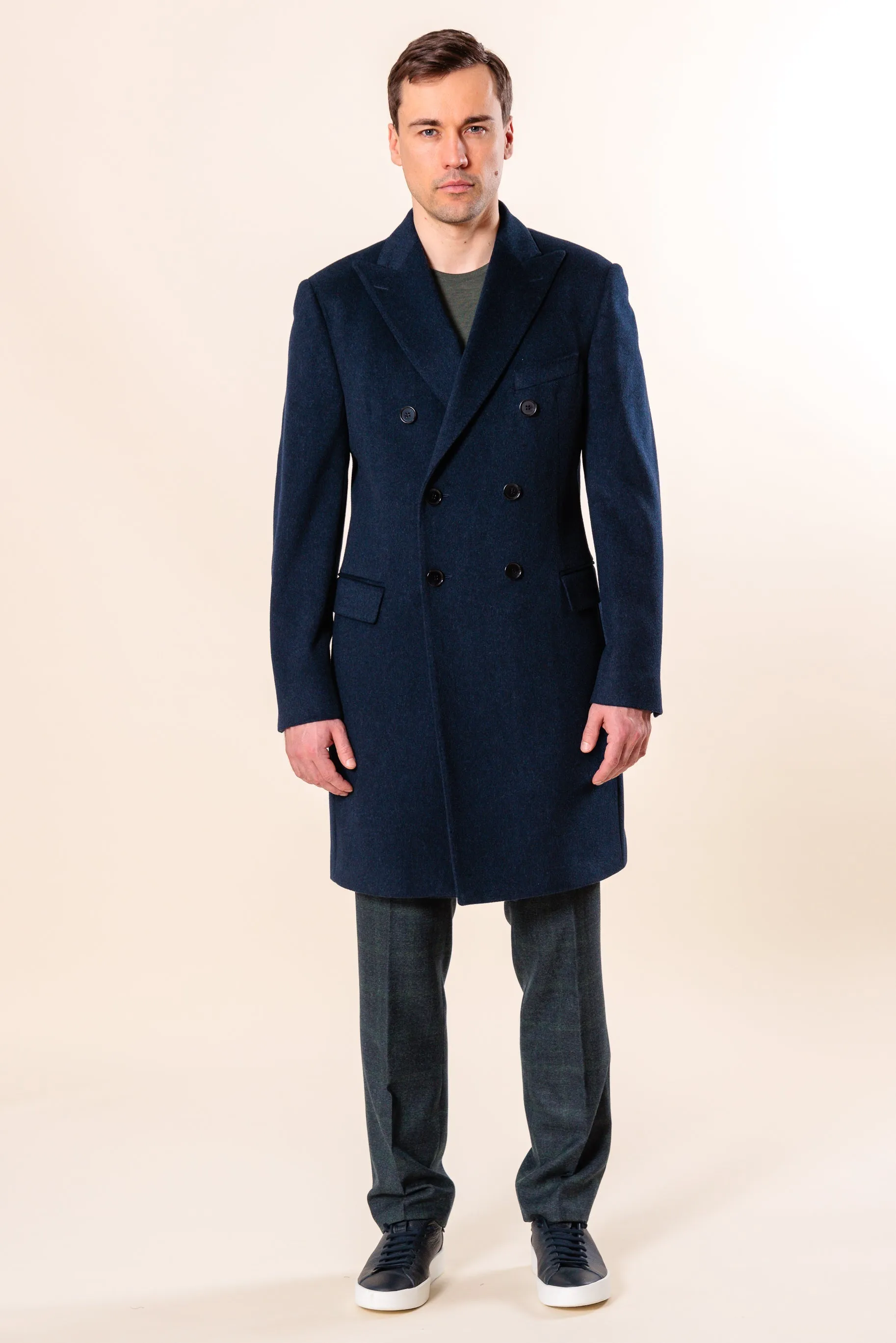 Double-breasted coat "RAIMOND" / Wool by Loro Piana