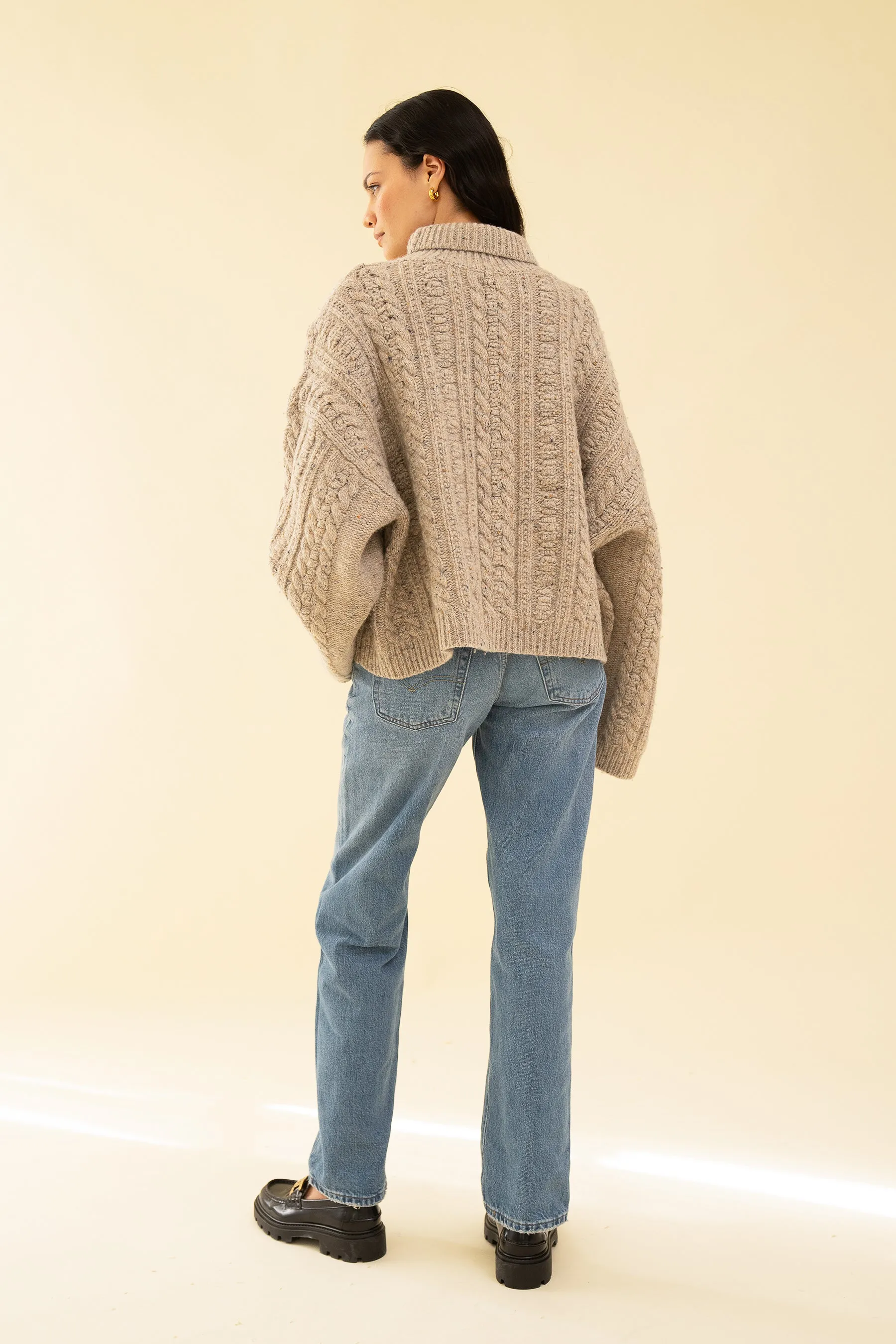 ELOWEN KNIT - OAT