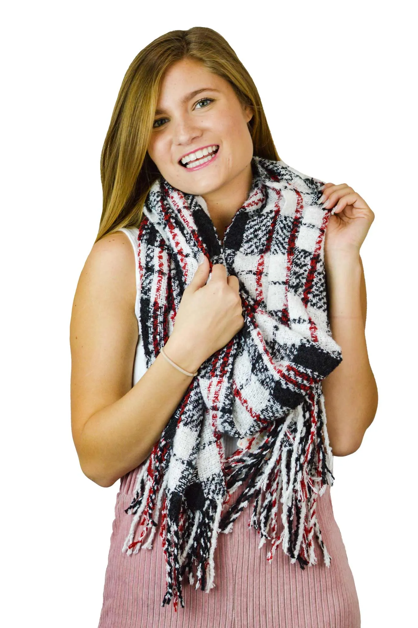 Emerson Plaid Scarf