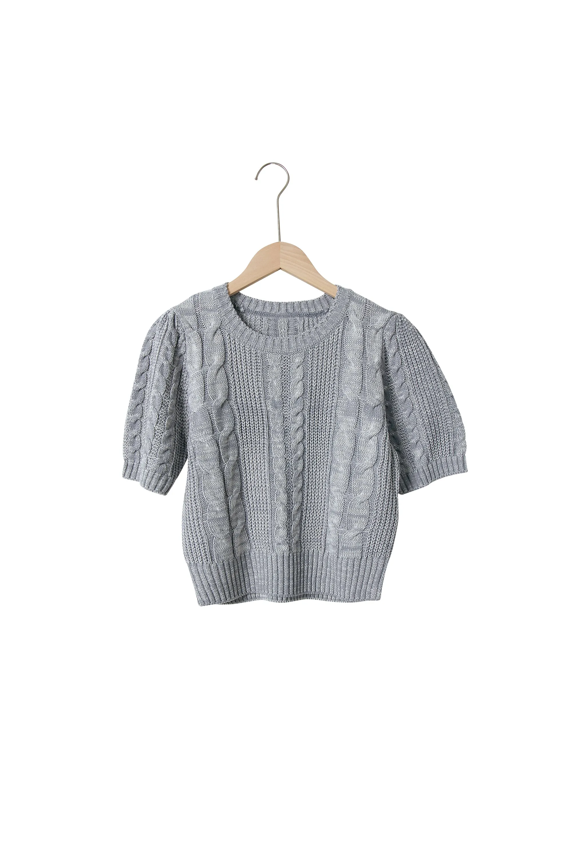 Evonne Cable-knit Sweater