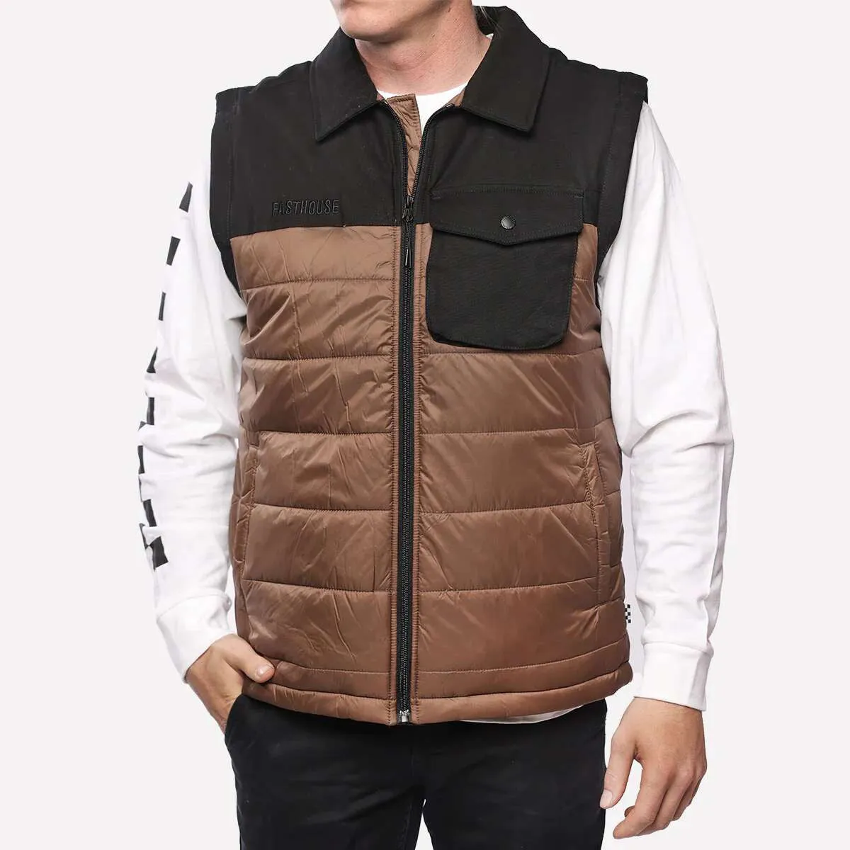 Fasthouse Men's Prospector Puffer Vest