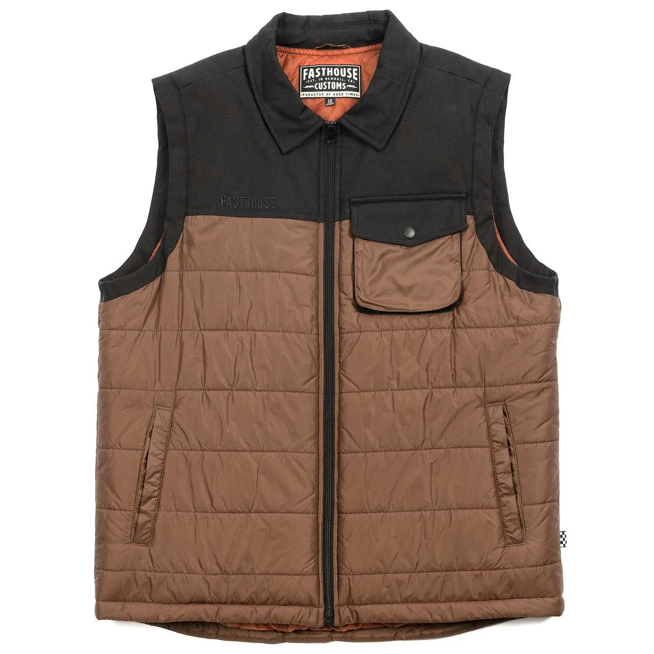 Fasthouse Men's Prospector Puffer Vest