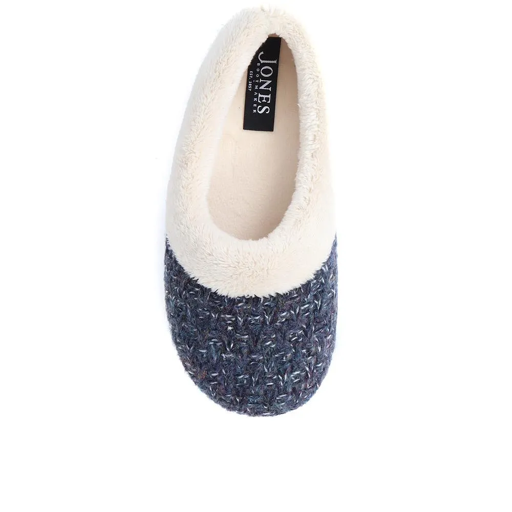 Faux Fur Lined Slippers - CARIANA / 324 749