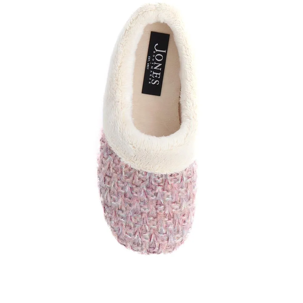 Faux Fur Lined Slippers - CARIANA / 324 749