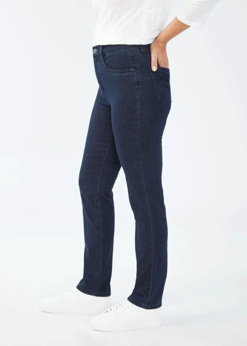 FDJ Suzanne Relaxed Slim Leg Supreme Denim (Pleasant Wash)