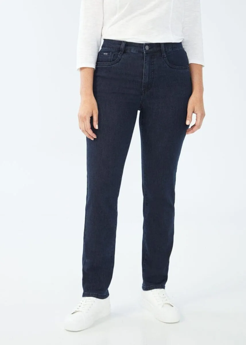 FDJ Suzanne Relaxed Slim Leg Supreme Denim (Pleasant Wash)