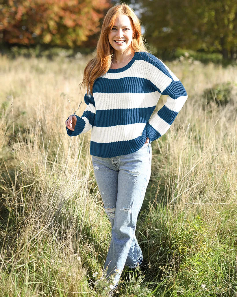 FOSTER STRIPED CREW COTTON