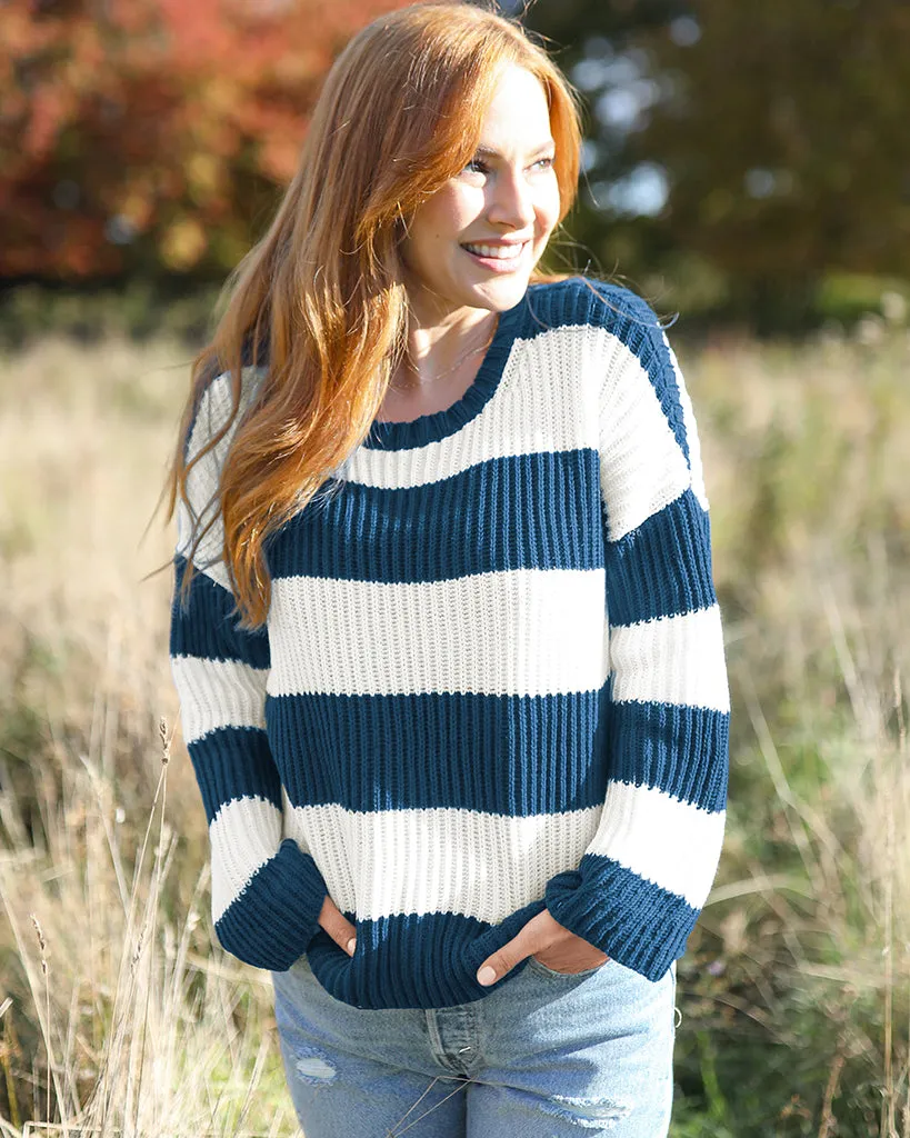 FOSTER STRIPED CREW COTTON