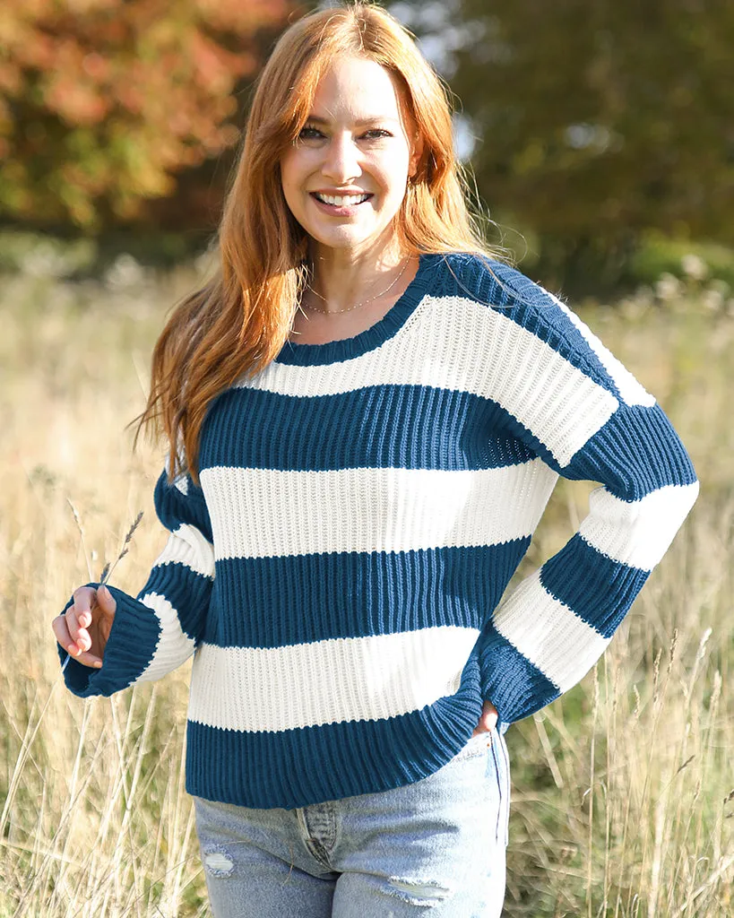 FOSTER STRIPED CREW COTTON