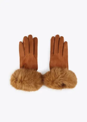 Fur gloves