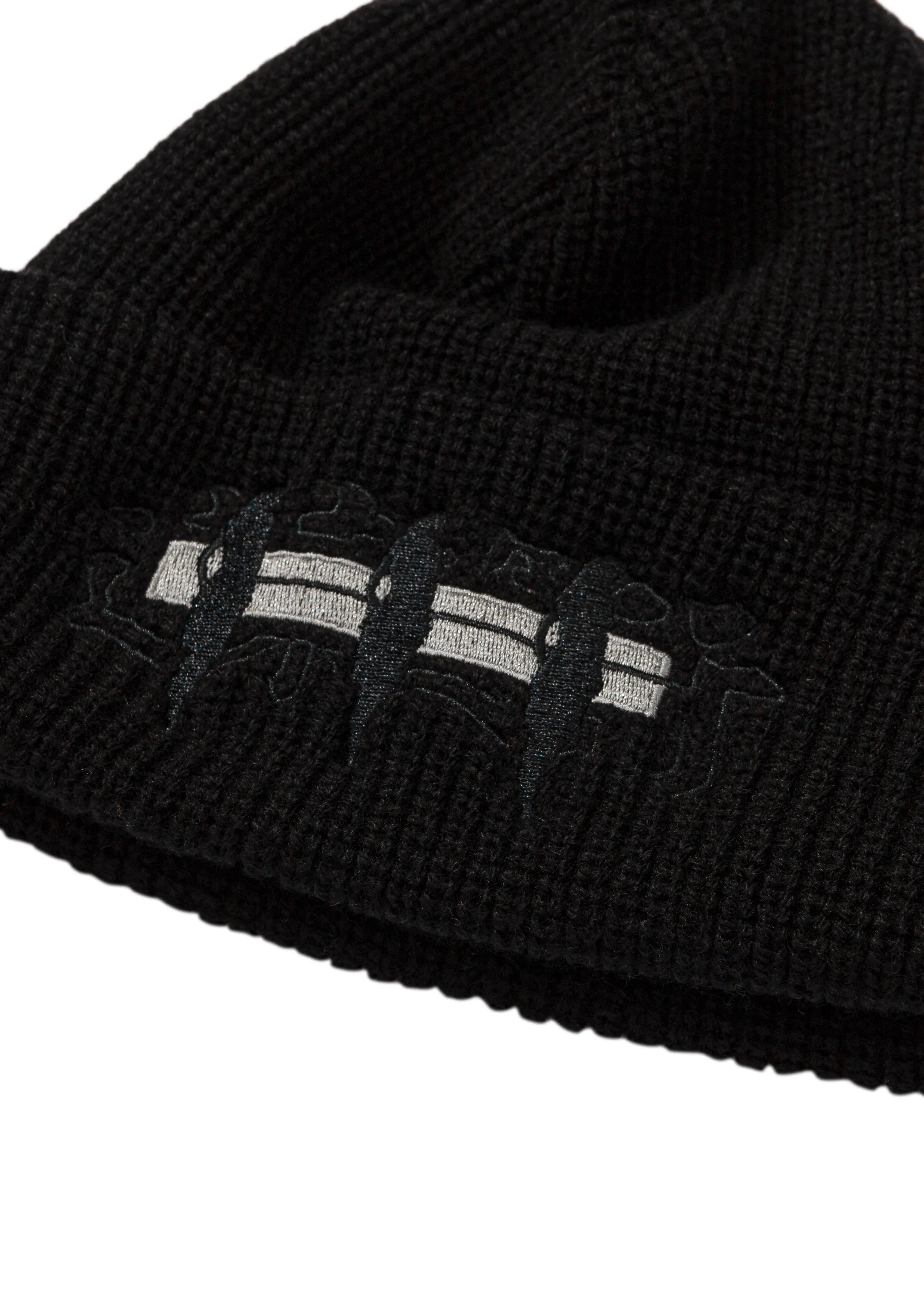 F—W Knit Hat / Black