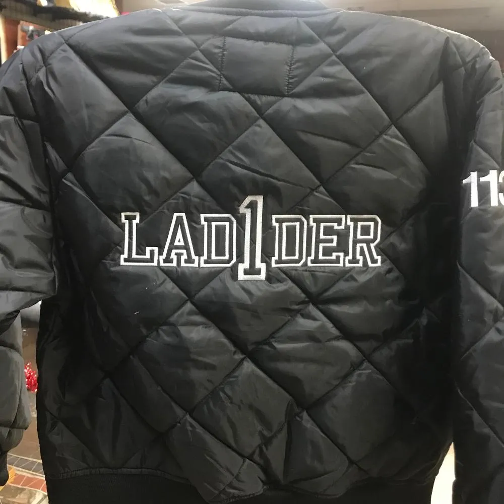 Game Sportswear: "The Bravest" Diamond Quilt Jacket - Deluxe Embroidery Package