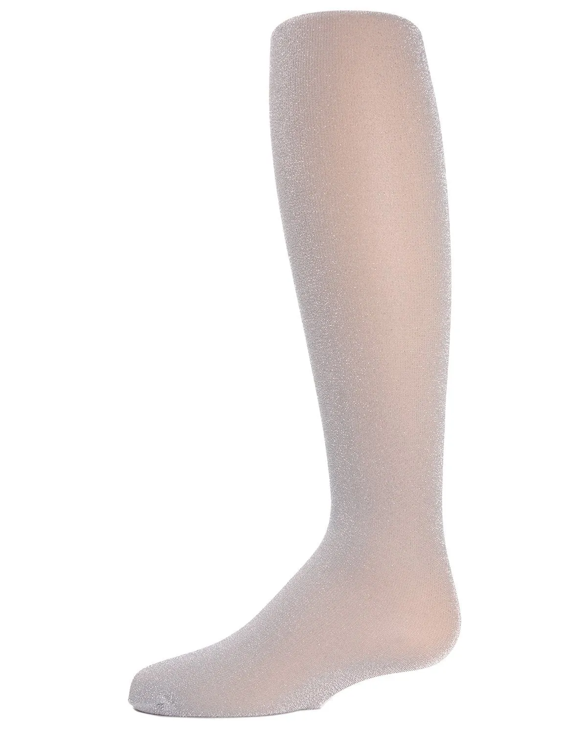 Girls' Metallic Shimmer Opaque Tights