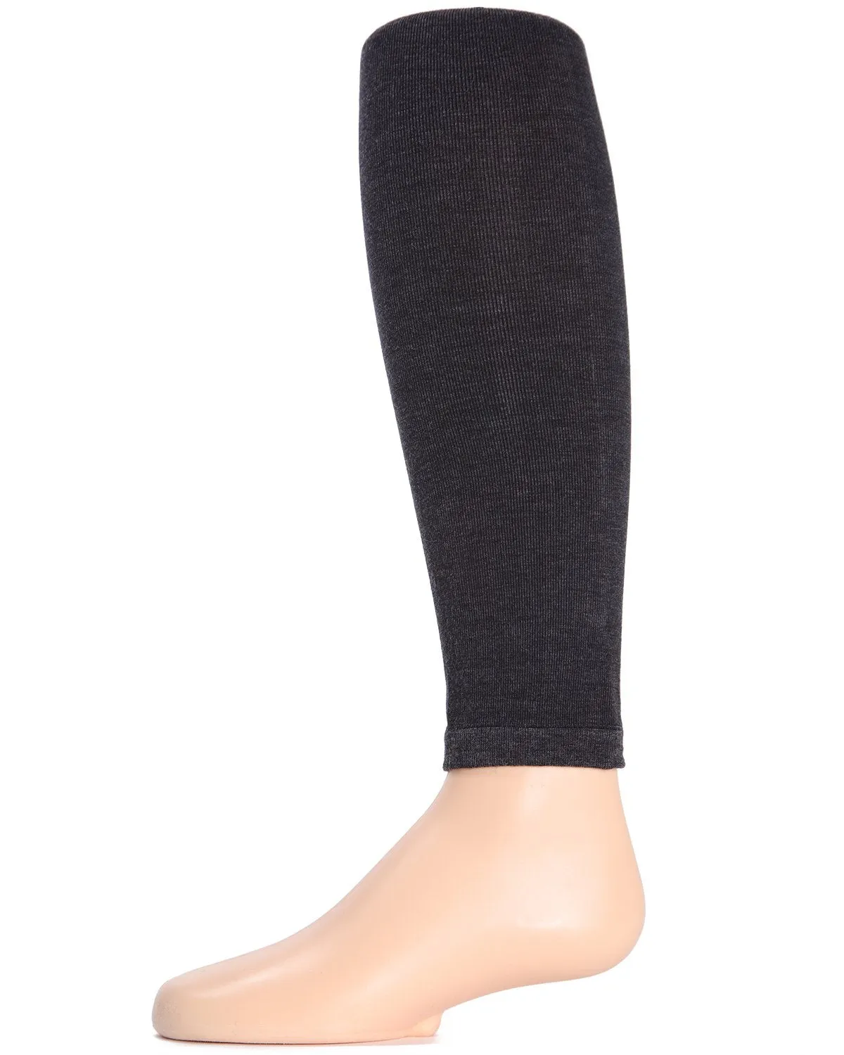 Girls' Pima Cotton Footless Tights