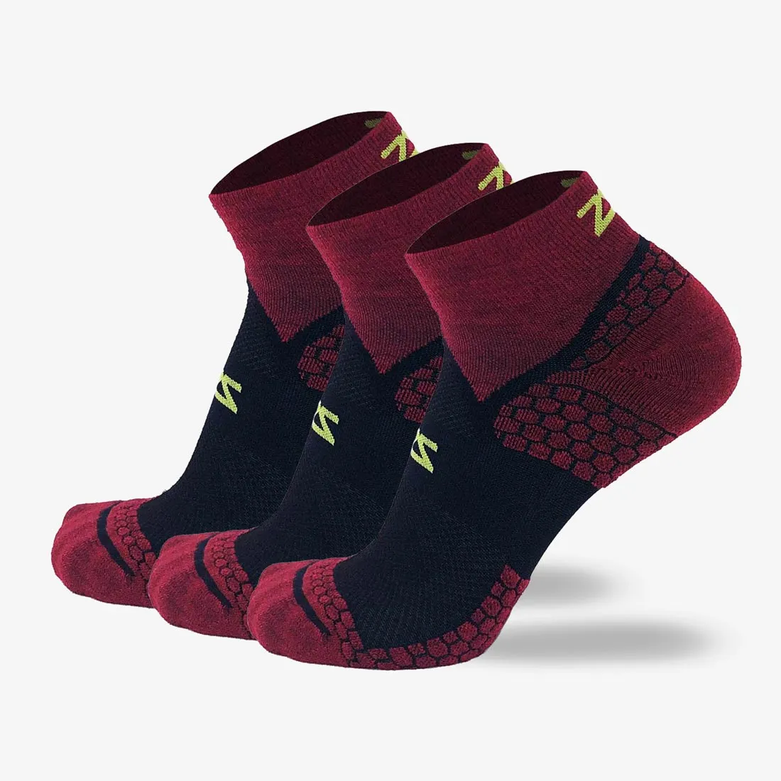 Grit 2.0 Running Socks (Quarter)