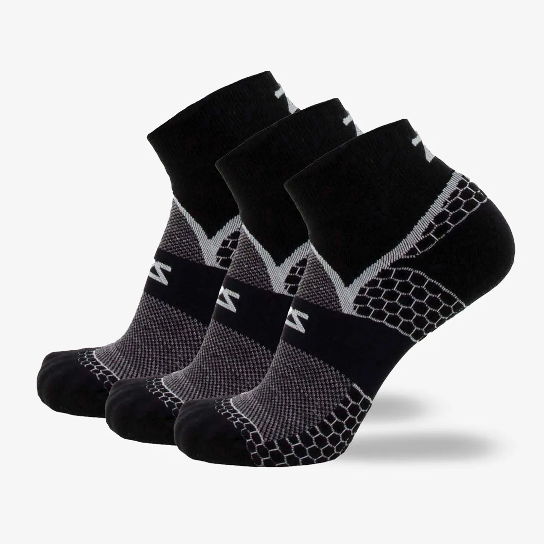 Grit 2.0 Running Socks (Quarter)