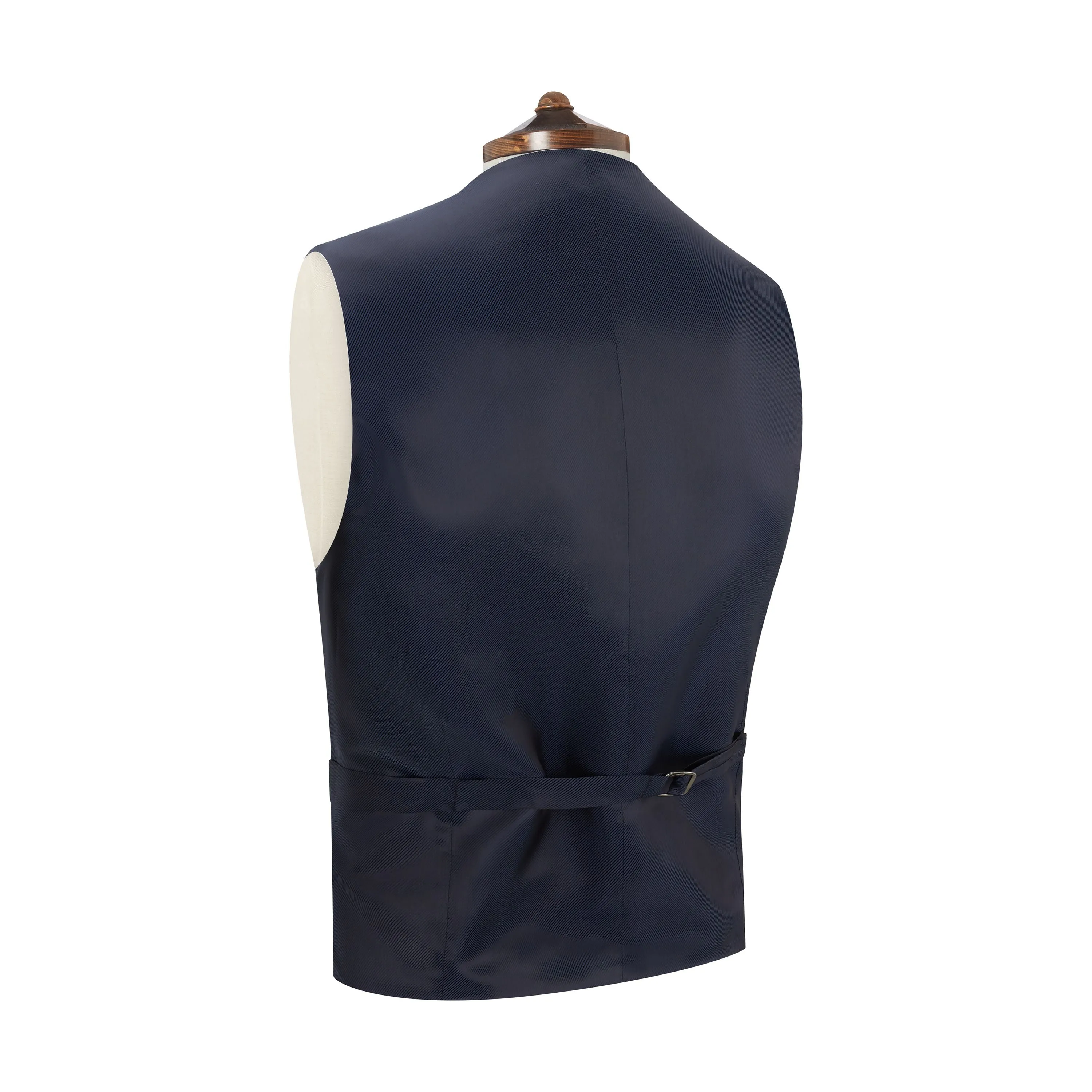 Hyde Navy Herringbone Waistcoat