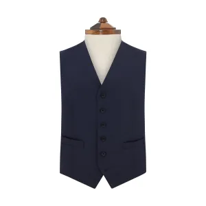 Hyde Navy Herringbone Waistcoat