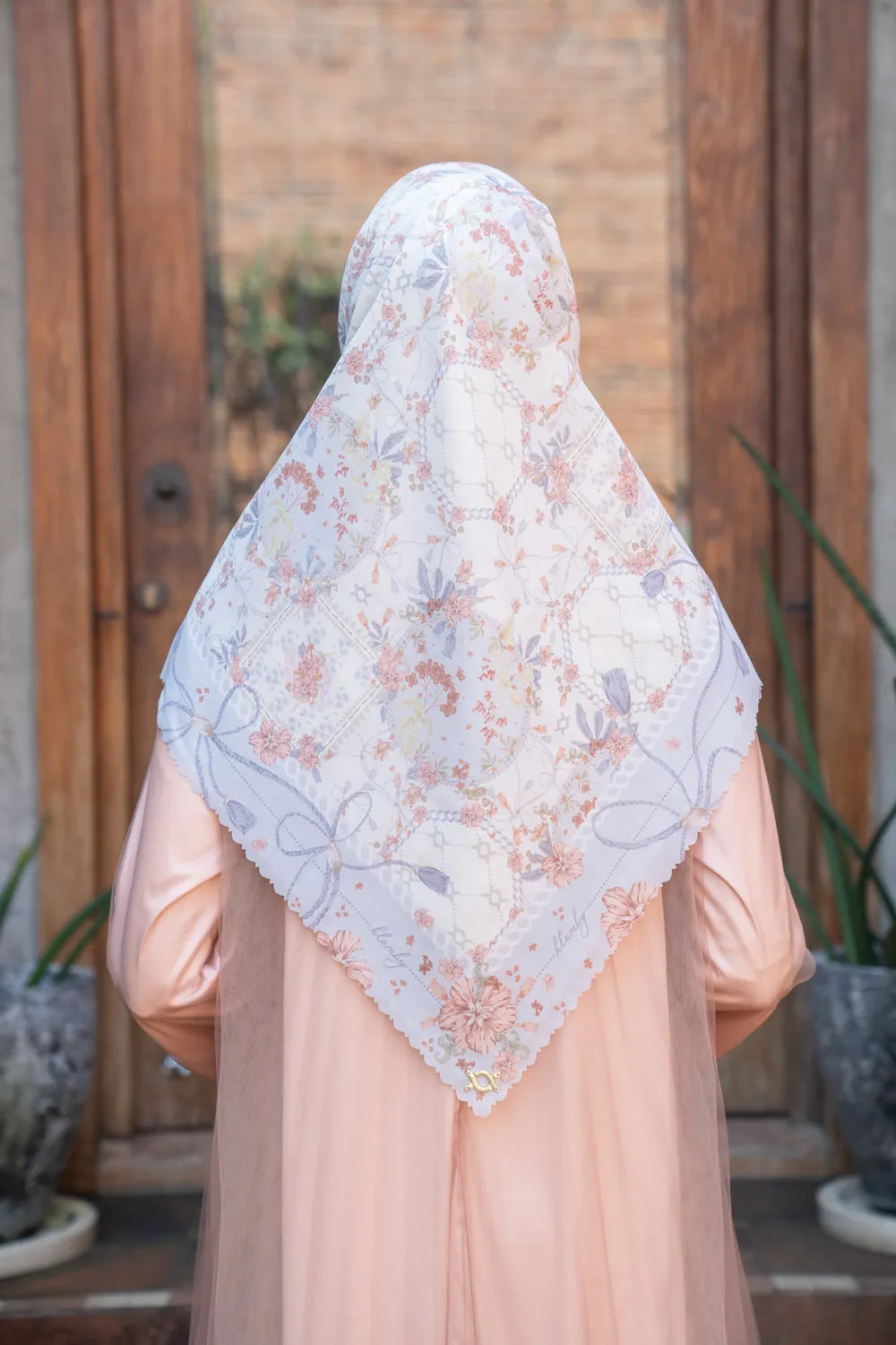 Jennia Scarf Syar'i Moonlit Grey