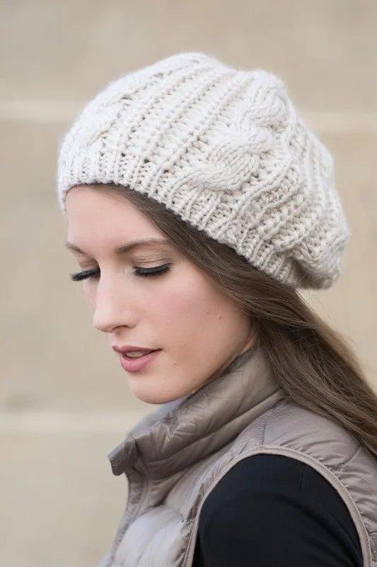 Knit Slouchy Beret