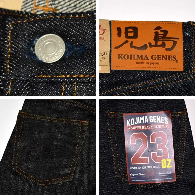 KOJIMA GENES "RNB-108R" 23oz Selvedge Regular Straight