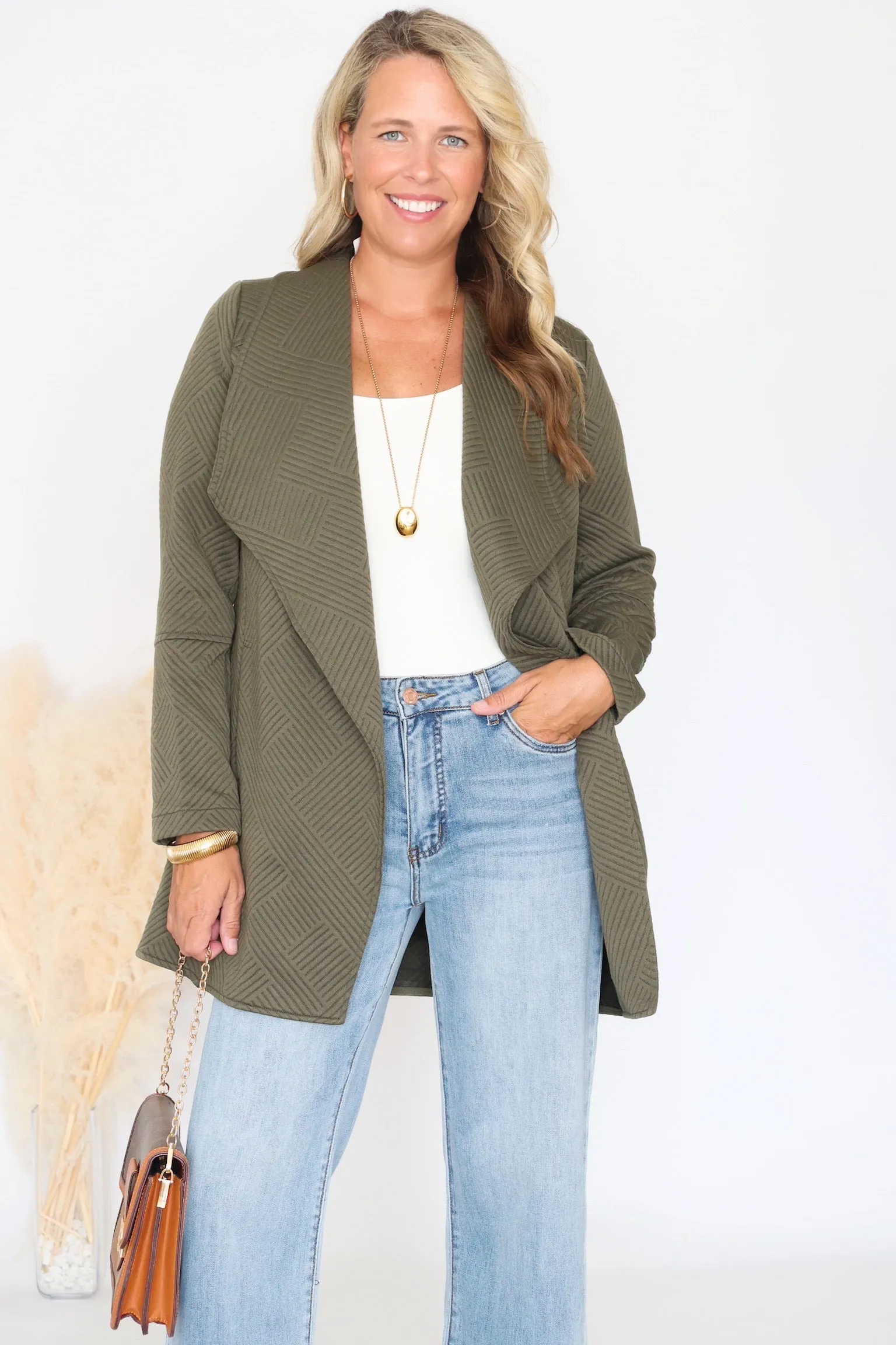 Lee Open Front Cardigan