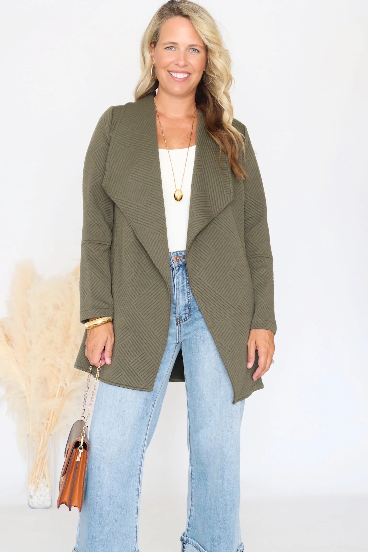 Lee Open Front Cardigan