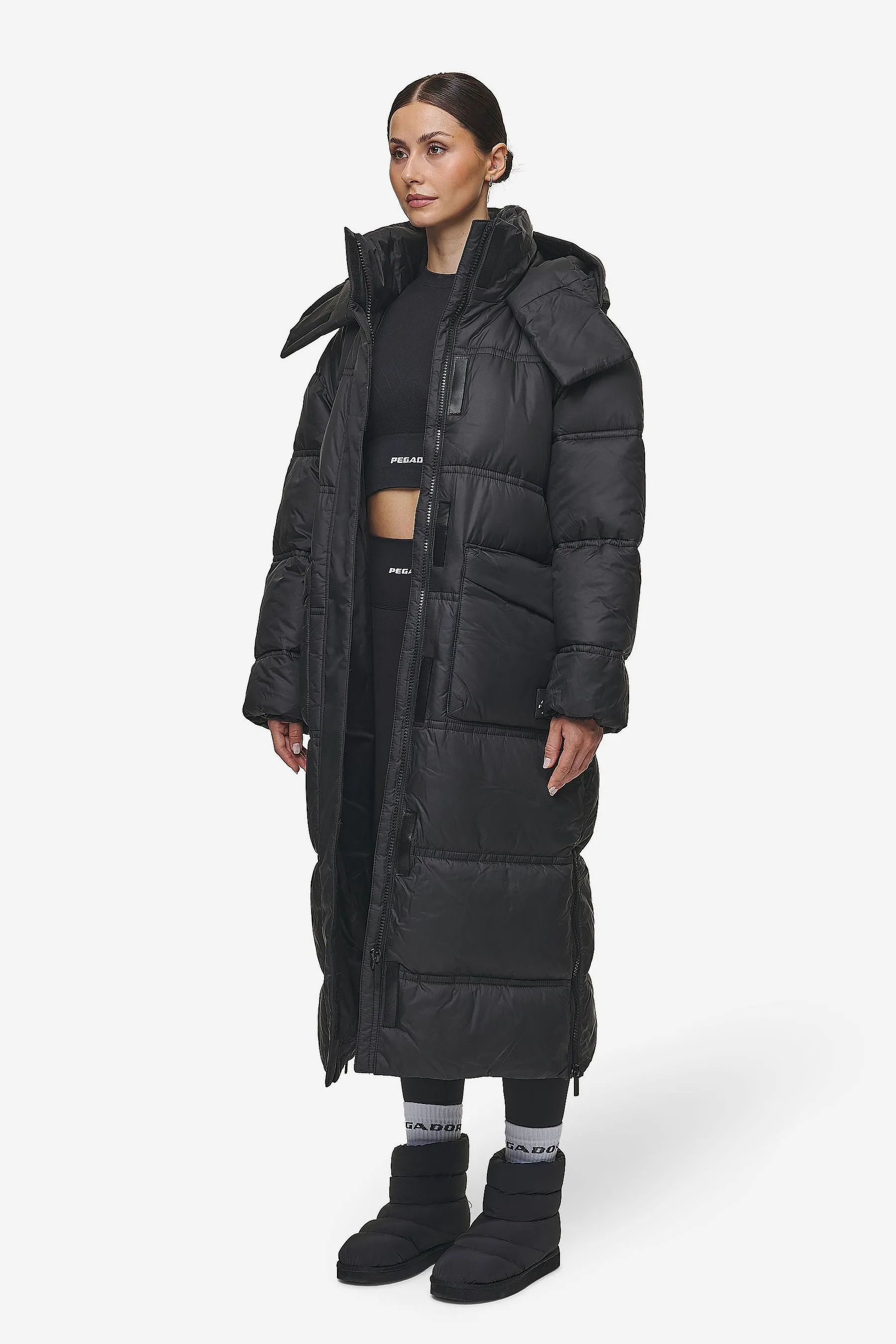 Lynn Puffer Coat Black