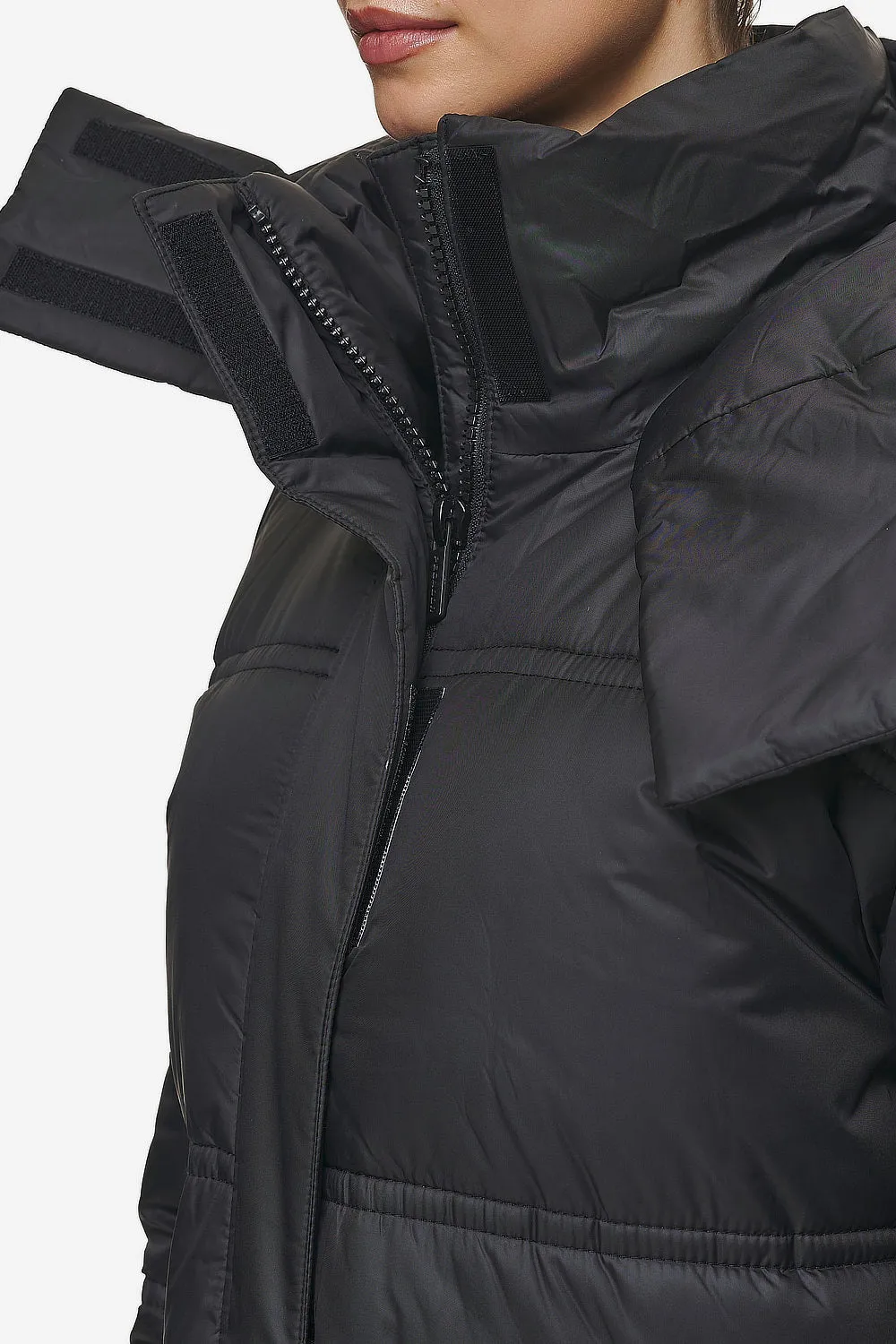 Lynn Puffer Coat Black