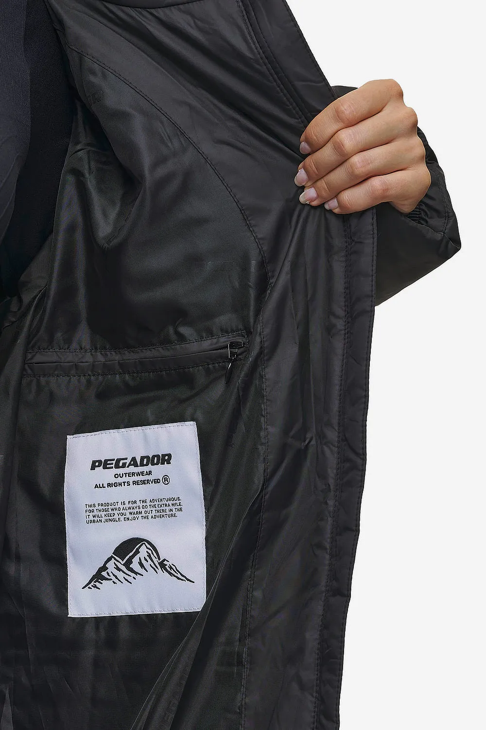 Lynn Puffer Coat Black