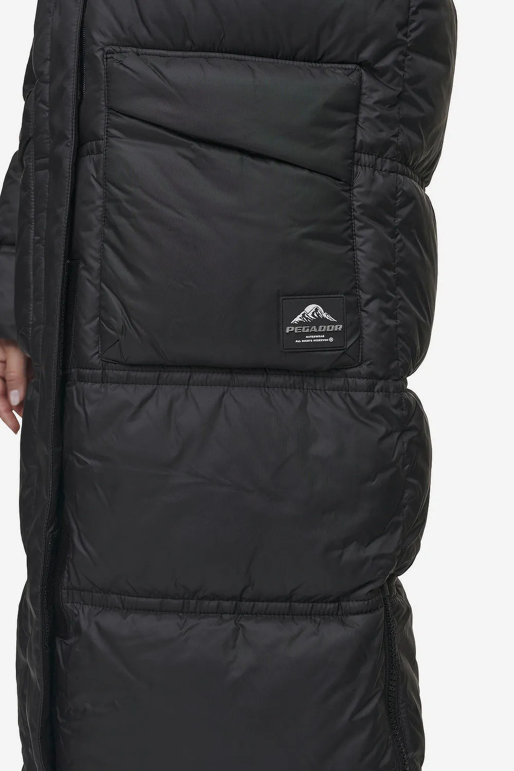 Lynn Puffer Coat Black